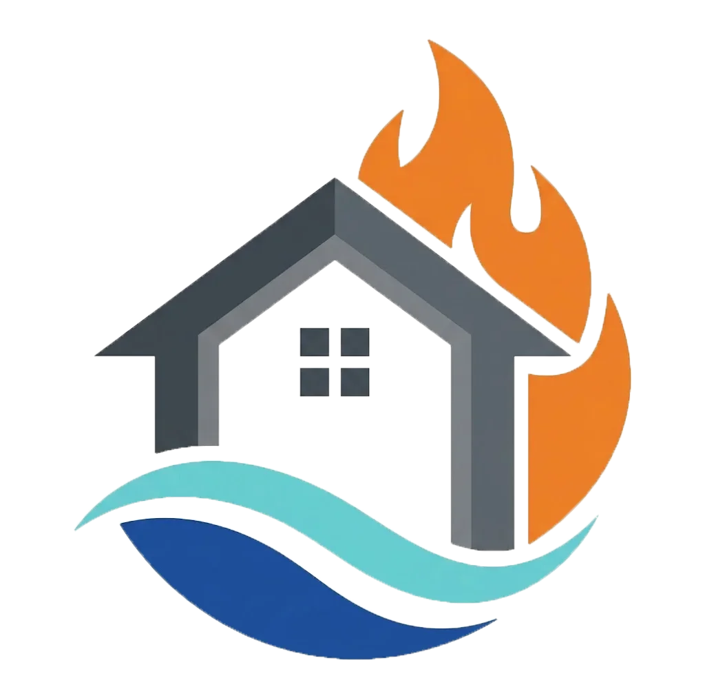 California Water and Fire restoration logo